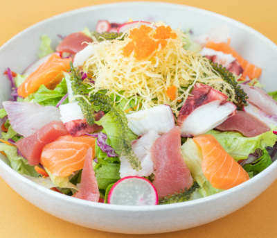 Chirashi Sashimi Salad